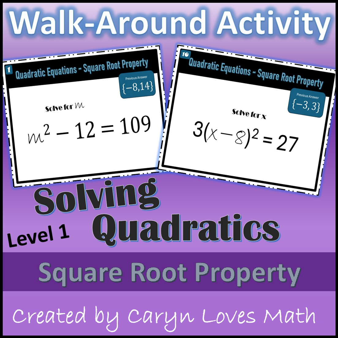 Root Propeerty Square Root Property — Why Order Matters When Teaching It